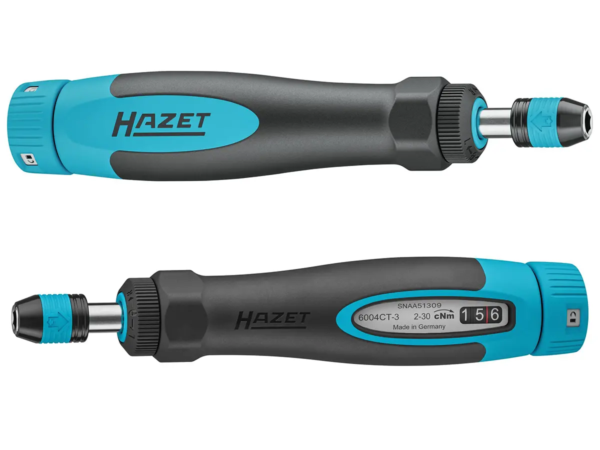 Hazet 6004CT-12 standart saplı hassas tork tornavidası