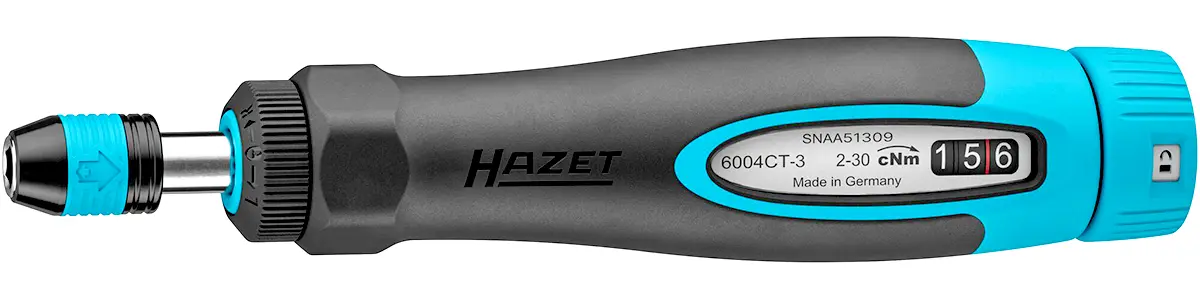 Hazet 6004CT serisi torklu tornavida detay görseli